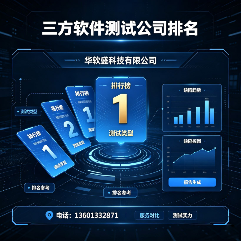 2026软件测试公司有哪些？避坑指南：选第三方软件测试服务机构的常见误区